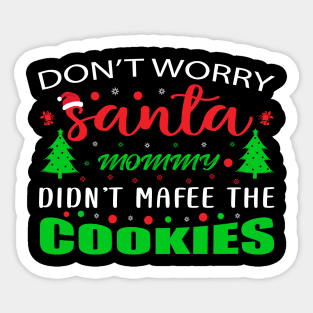 Santa Cookies T - Shirt Design Sticker